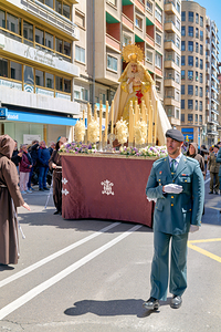 Zaragoza. Saragossa. Aragon. Spain.  Processions of the Easter Holy Week