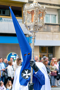 Zaragoza. Saragossa. Aragon. Spain.  Processions of the Easter Holy Week