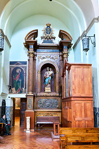 Zaragoza. Saragossa. Aragon. Spain.  San Gil Abad church