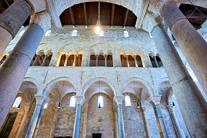 Apulia Puglia Italy. Trani. Basilica Cattedrale Beata Maria Vergine Assunta dedicated to Saint Nicholas