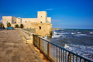 Apulia Puglia Italy. Trani. Castello Svevo