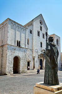 Apulia Puglia Italy. Bari. The Pontifical Basilica of Saint Nicholas