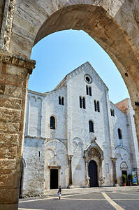 Apulia Puglia Italy. Bari. The Pontifical Basilica of Saint Nicholas