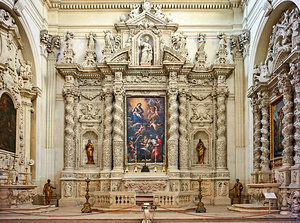 Apulia Puglia Salento Italy. Lecce. Santa Irene church