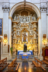 Apulia Puglia Salento Italy. Lecce. Santa Chiara church