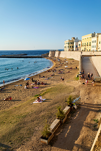 Gallipoli Puglia Salento Italy. La Purità Beach