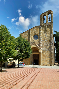 Arezzo Tuscany Italy. Basilica of San Domenico