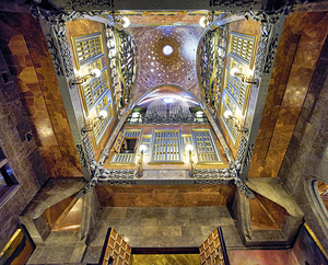 Barcelona. Catalonia. Spain. Palau Guell by Gaudi
