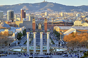 Barcelona. Catalonia. Plaza de Espana