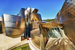 Bilbao Biscay Spain. Guggenheim Museum