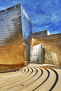 Bilbao Biscay Spain. Guggenheim Museum