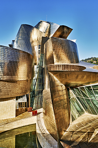 Bilbao Biscay Spain. Guggenheim Museum