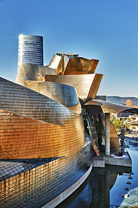 Bilbao Biscay Spain. Guggenheim Museum