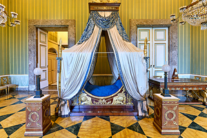 Caserta Campania Italy. The Royal Palace. The apartrment of King Joachim Murat