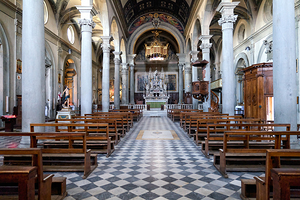 Cortona Arezzo Tuscany Italy. Cattedrale di Santa Maria Assunta Cathedral