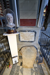 Cortona Arezzo Tuscany Italy. Basilica Santa Margherita. Here Santa Margheirita died