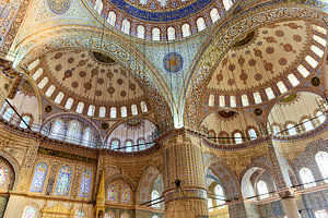 Istanbul Turkey. The Blue Mosque