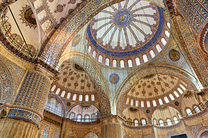 Istanbul Turkey. The Blue Mosque