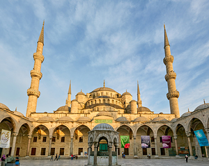 Istanbul Turkey. The Blue Mosque