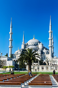 Istanbul Turkey. The Blue Mosque