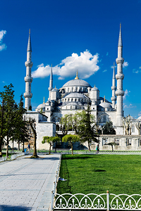 Istanbul Turkey. The Blue Mosque