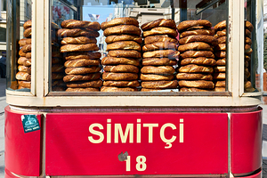 Istanbul Turkey. Turkish bread