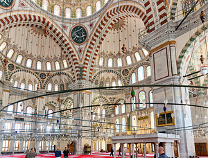 Istanbul Turkey. The Fatih Mosque