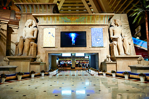 Luxor Hotel and Casino. Las Vegas Nevada USA