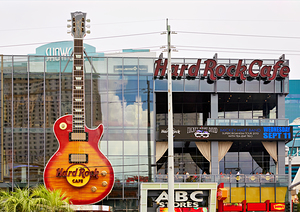 The Hard Rock Cafe. Las Vegas Nevada USA