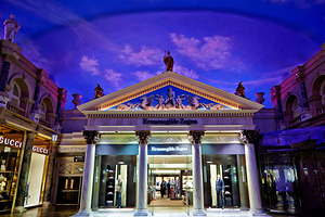 Caesars Palace Hotel Mall. Las Vegas Nevada USA