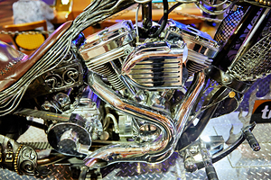 Bike Art. Treasure Island Casino. Las Vegas Nevada USA