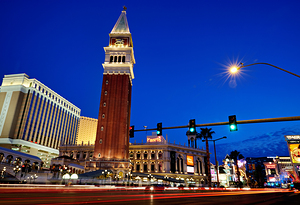 Venetian Hotel and Casino. Las Vegas Nevada USA