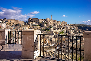 Matera Basilicata Italy. Cityscape. I sassi di Matera