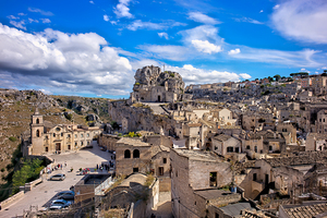 Matera Basilicata Italy. Saint Peter Caveoso Church