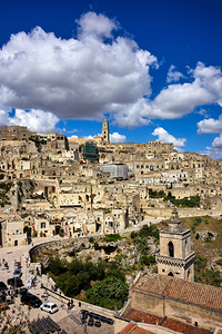 Matera Basilicata Italy. Cityscape. I sassi di Matera