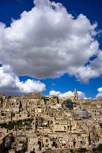 Matera Basilicata Italy. Cityscape. I sassi di Matera