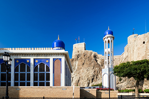 Oman. Muscat. Al Khor mosque