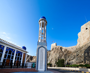 Oman. Muscat. Al Khor mosque