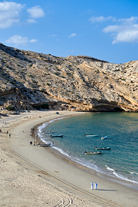 Oman. Muscat. The beach