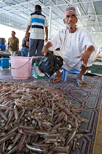 Oman. Muscat. The Fish Market