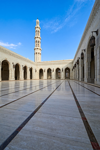 Oman. Muscat. Sultan Qaboos Grand Mosque