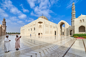 Oman. Muscat. Sultan Qaboos Grand Mosque