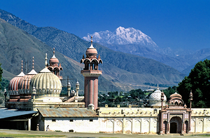 Pakistan. The mosque in Chitral