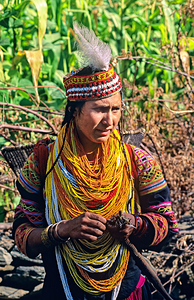 Pakistan. Life in a Kalash Village in Bumburet Valley
