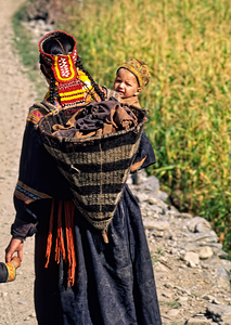 Pakistan. Life in a Kalash Village in Bumburet Valley