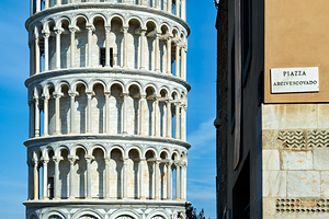 Pisa Tuscany Italy. The Leaning Tower