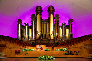 The Tabernacle Pipe Organ. Salt Lake City Utah USA