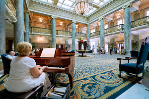 Joseph Smith memorial Building. Salt Lake City Utah USA
