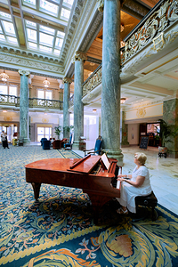 Joseph Smith memorial Building. Salt Lake City Utah USA