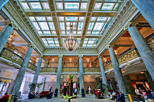 Joseph Smith memorial Building. Salt Lake City Utah USA